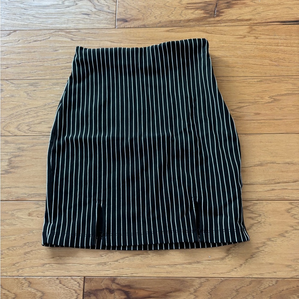 Princess Polly Black and White Pencil Skirt